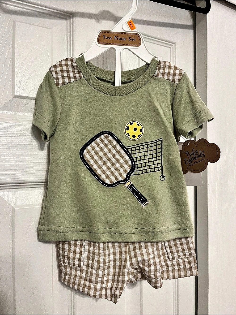 NWT Pickleball Gingham 2-Piece Set